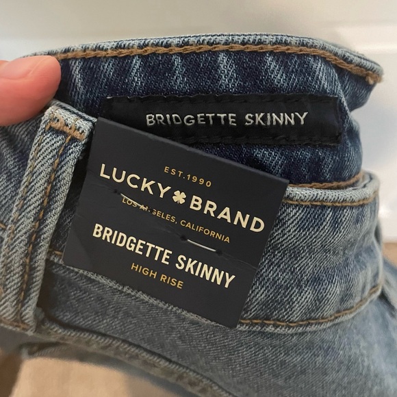 Lucky Brand Bridgette Skinny Jeans NWT - Picture 5 of 10